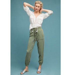 Sanctuary Linen Blend Joggers Cactus Small